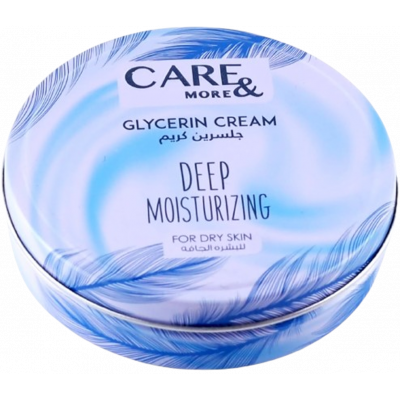 CARE & MORE GLYCERIN DEEP MOISTURIZING CREAM FOR DRY SKIN 125 ML